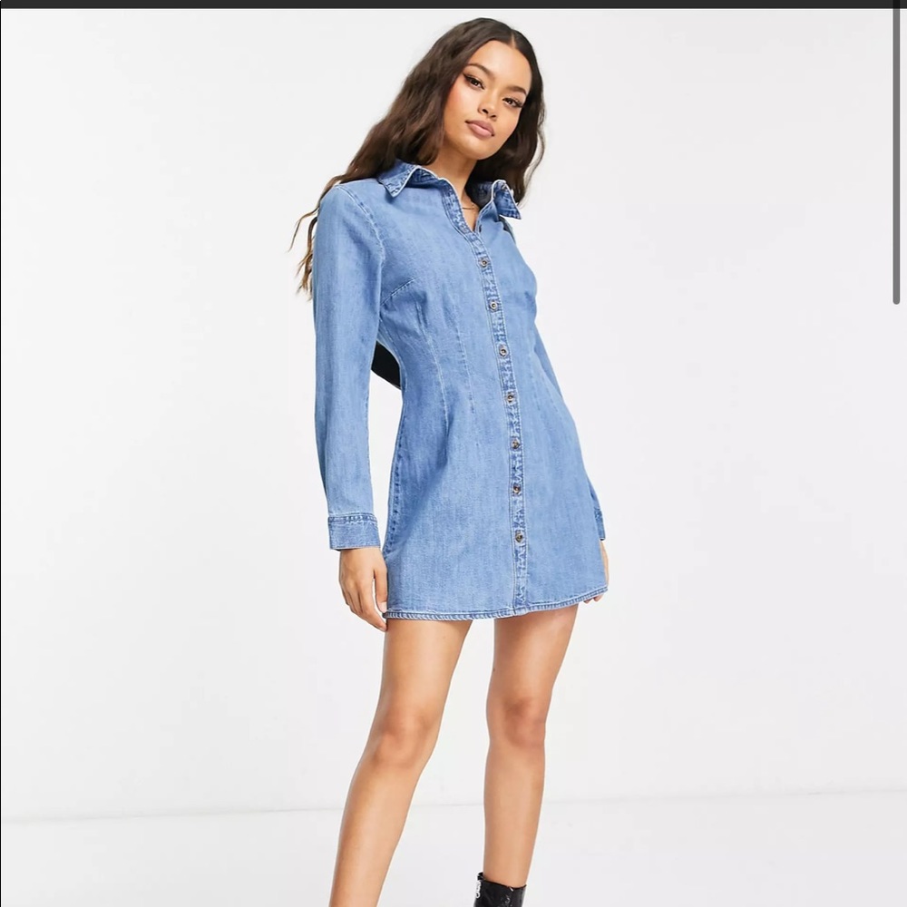 ASOS demin dress size 8